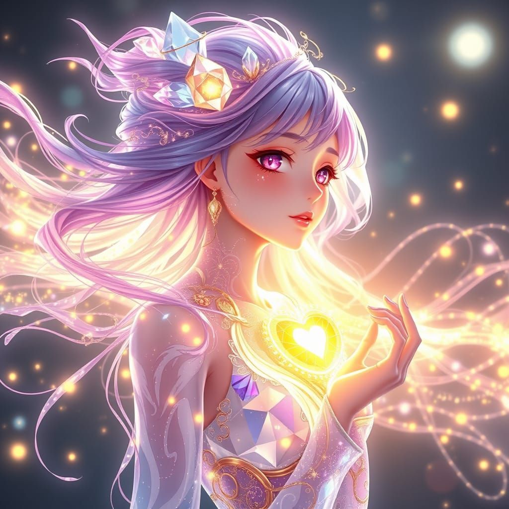 She Who Walks Between Sound and Light