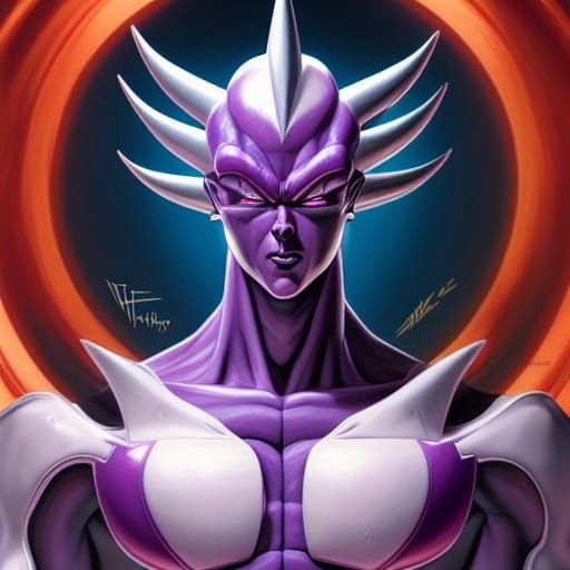 Frieza Final Form Portrait in Ultra Detail