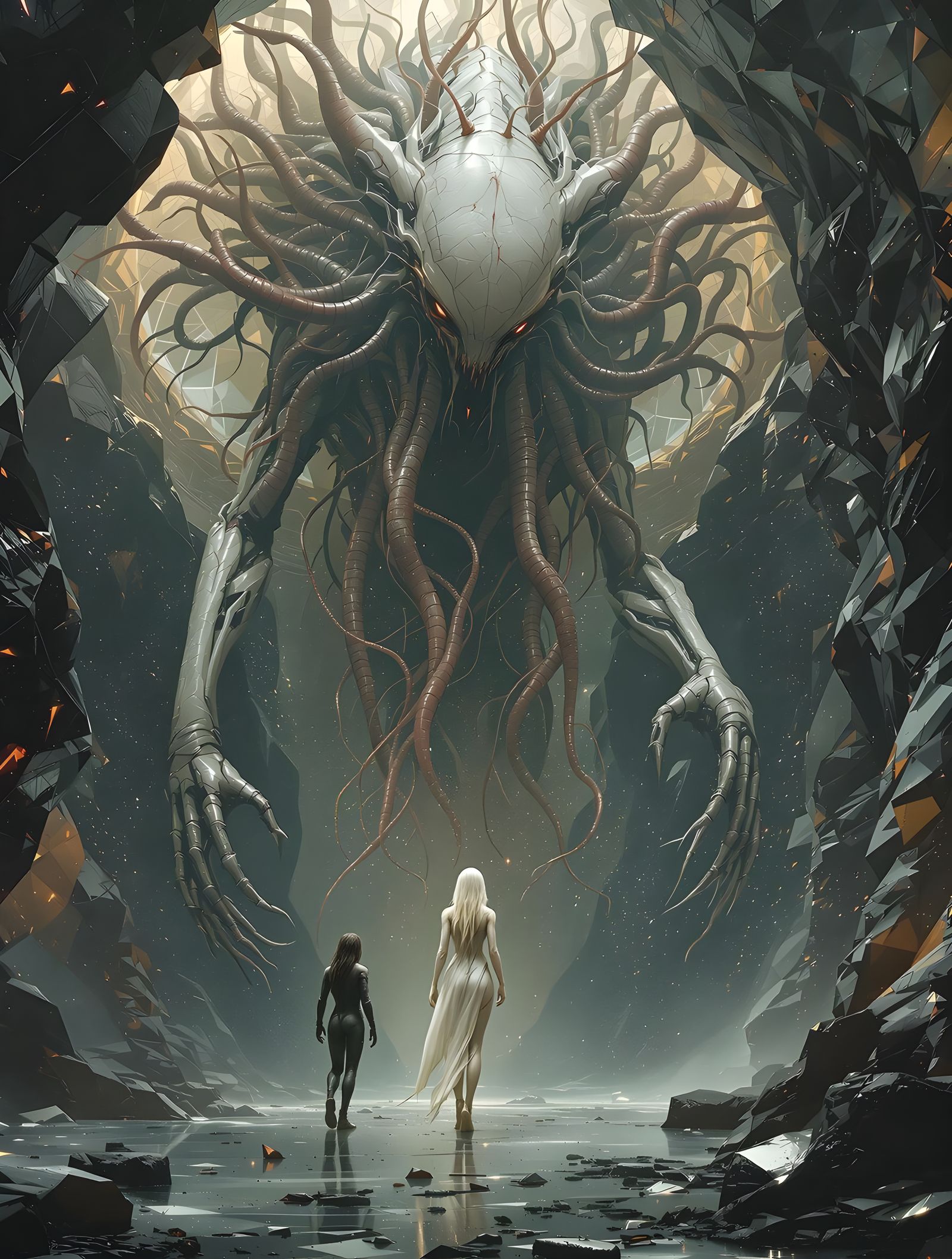 Biomechanical Horror in Grimdark Fantasy