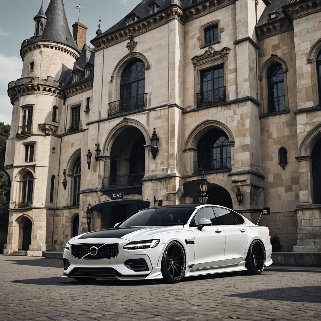 Customized Volvo S90R Concept Car, a High-Performance Street...