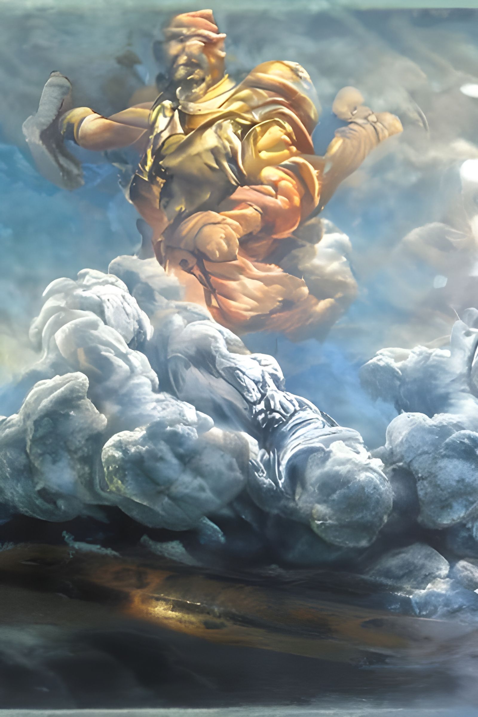 Zeus rising above the clouds. #modifiermonday