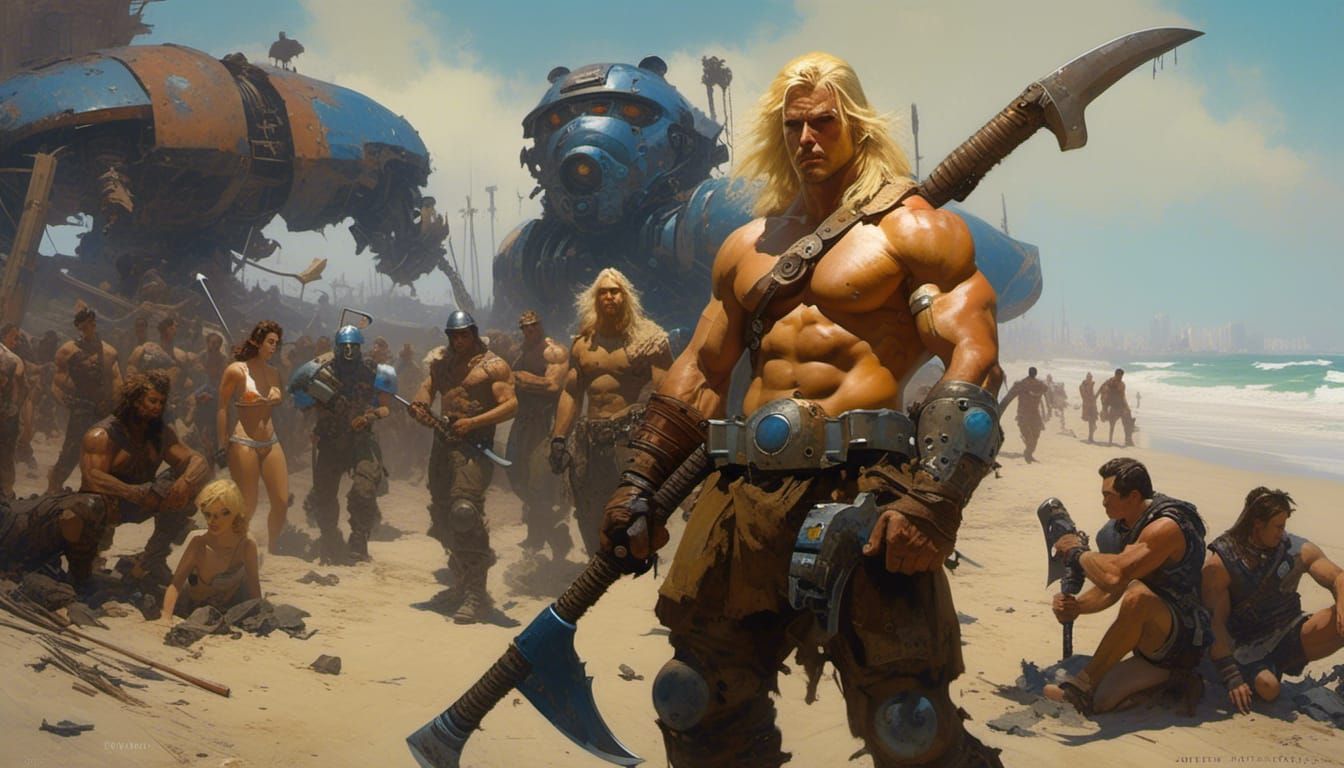 Barbarian Beach Party