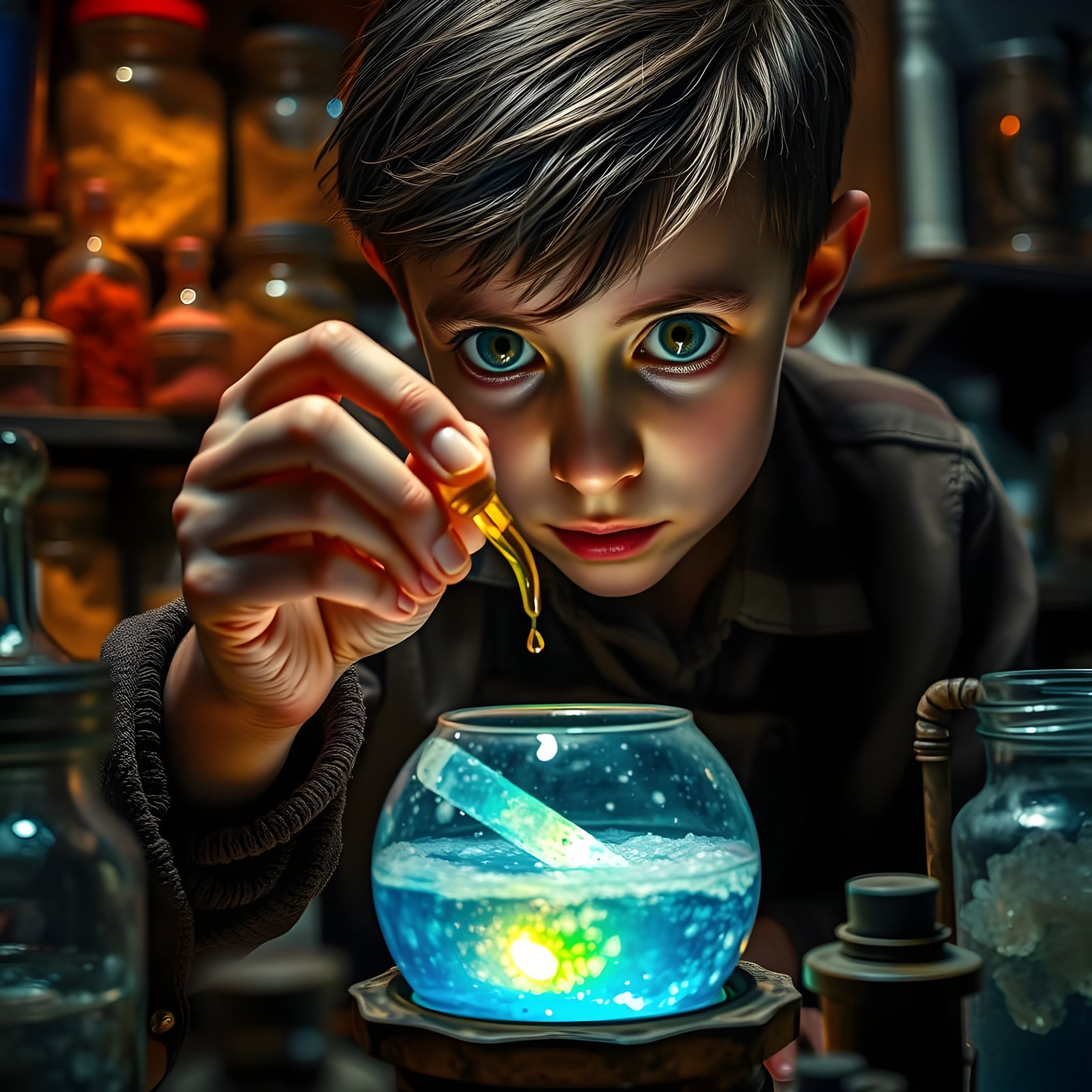 Young Alchemist's Moment of Truth