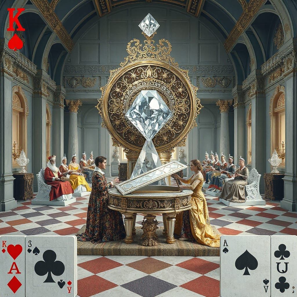 King of Diamonds Court in Crystalline Palace