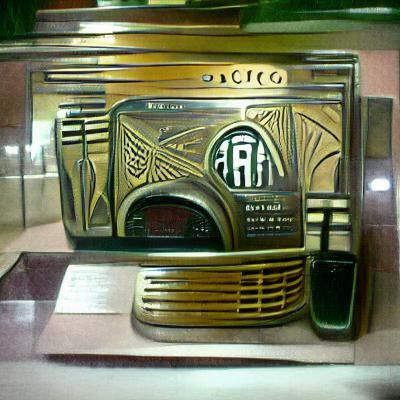 Art Deco Radio Design