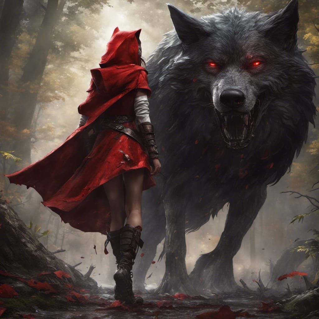 Little Red Riding Hood: Dark Fantasy Masterpiece