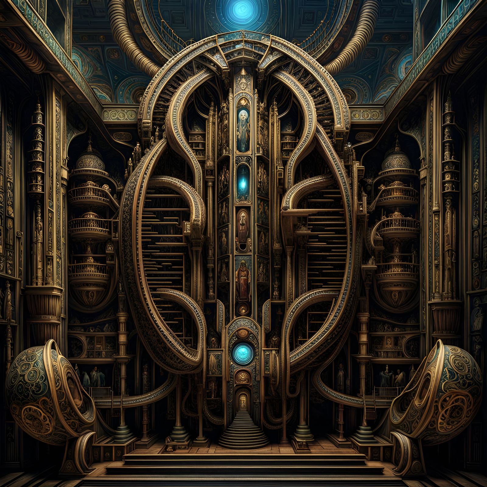 Psychedelic Genetic Engineering Art in 8K Resolution