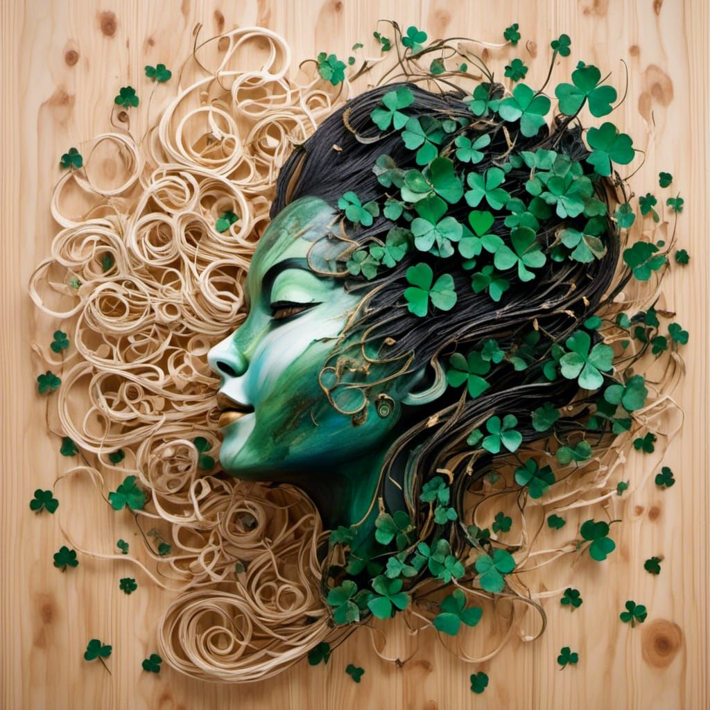 lucky clover lady