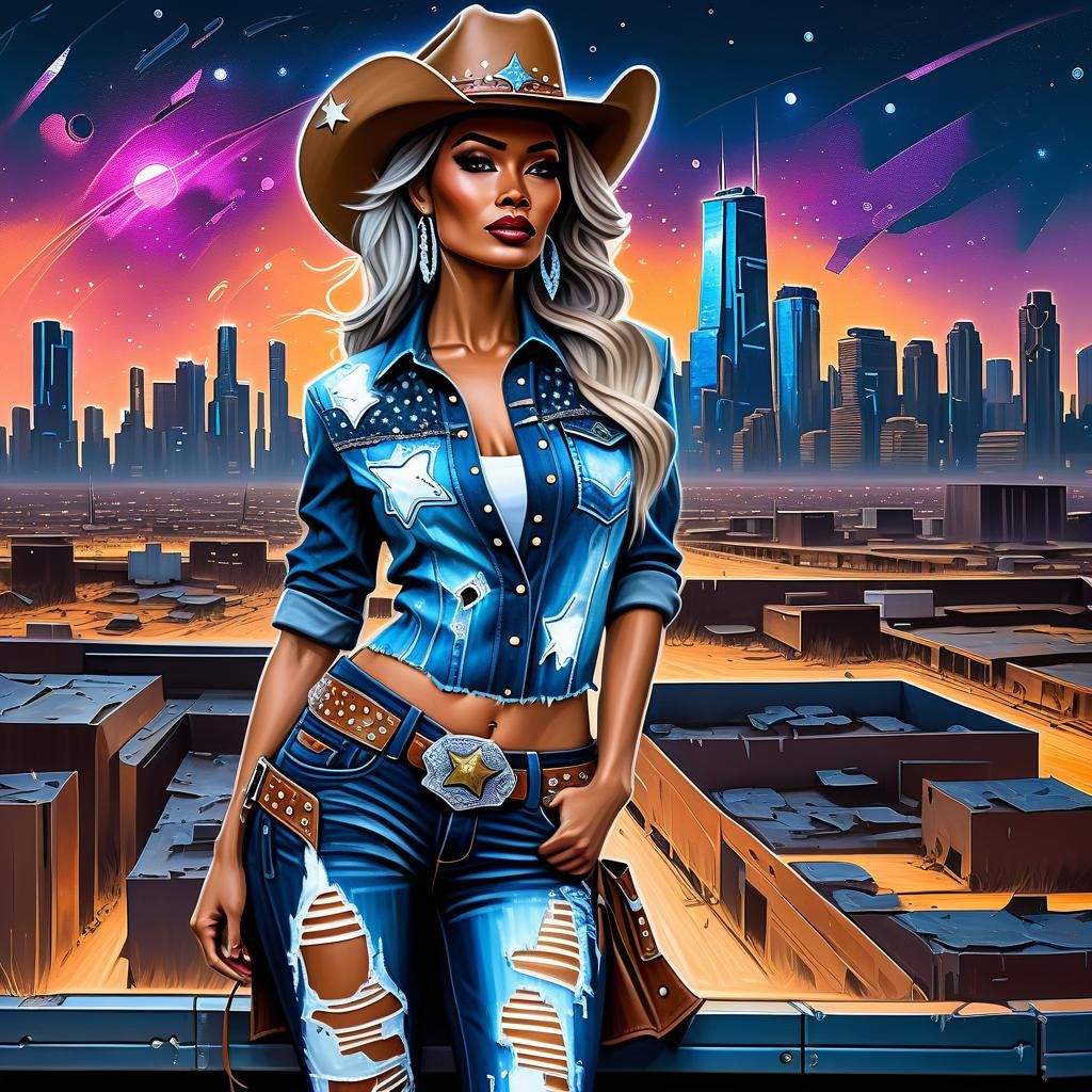 Southern Cowgirl Beauty