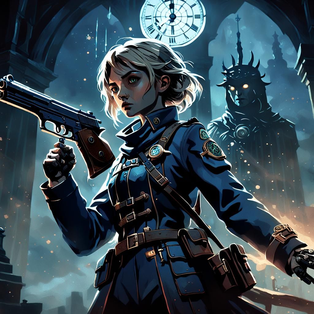 Maria of the Astral Clocktower: Dramatic Concept Art