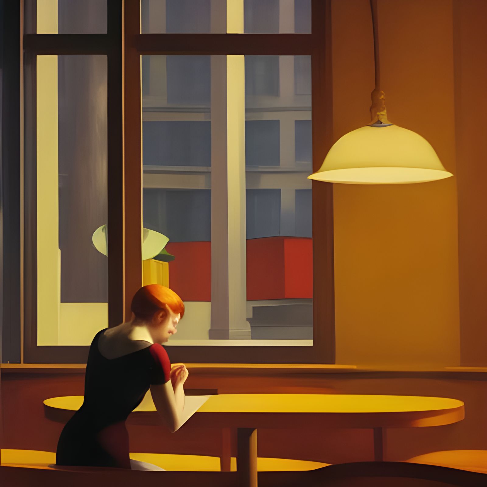 Hopper-esque Photography with Natural Lighting