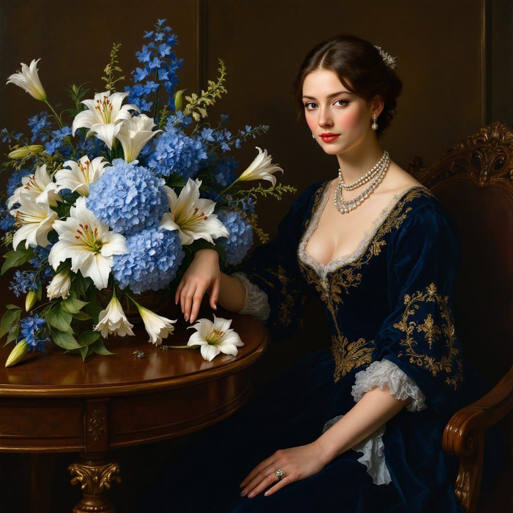 Herrschaftlichen Dame