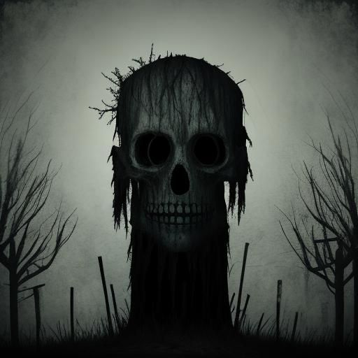Eerie and Creepy AI Image