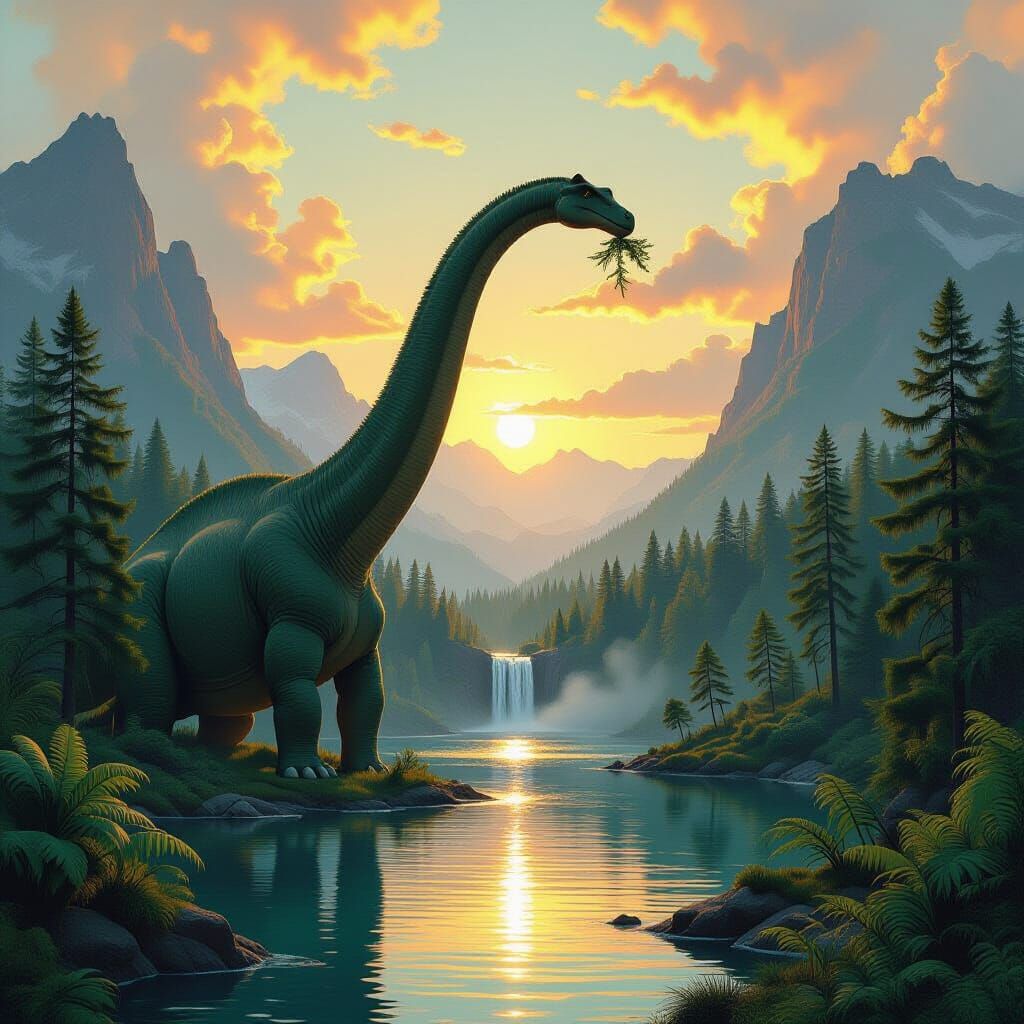 Jurassic Giants in a Prehistoric Eden