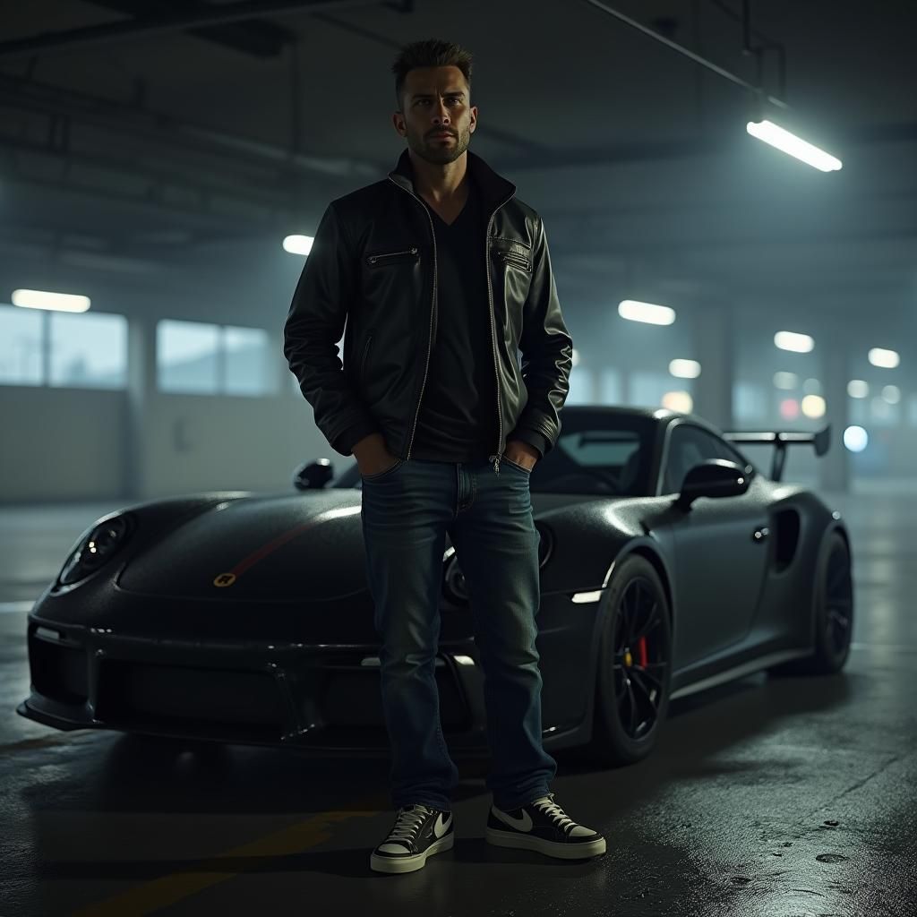 Grand Theft Auto Inspired Car Scene in Unreal Engine