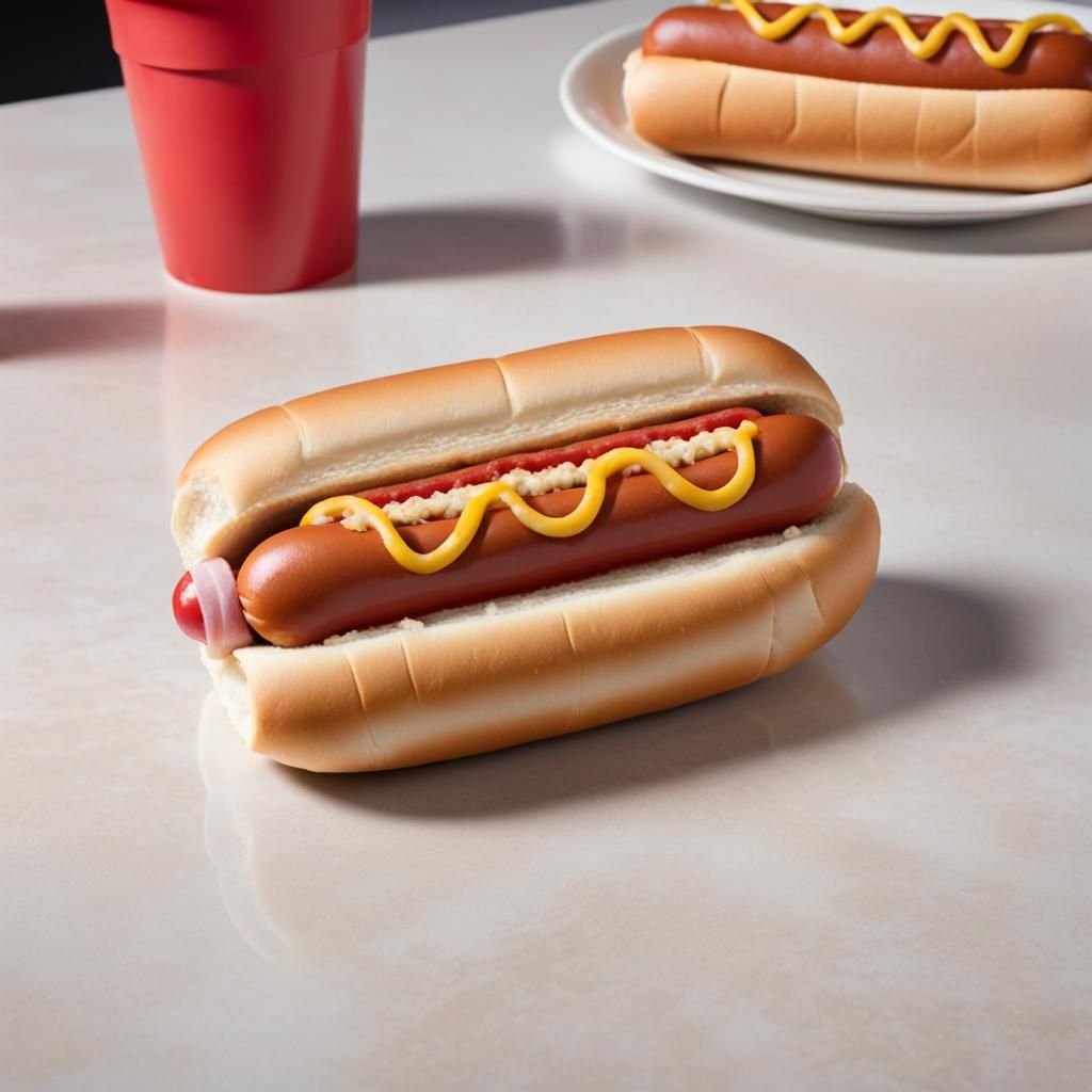 A Dog Inside a Hotdog Roll