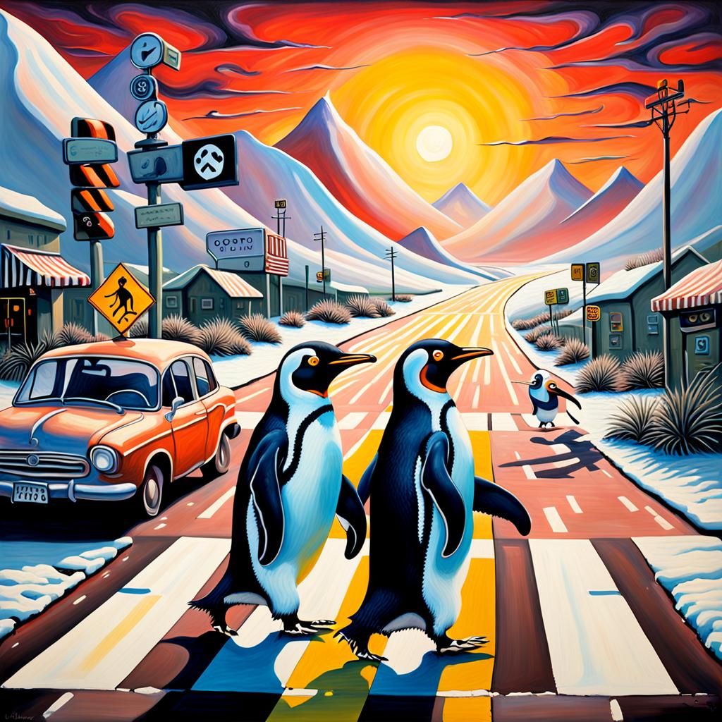 Cool penguins