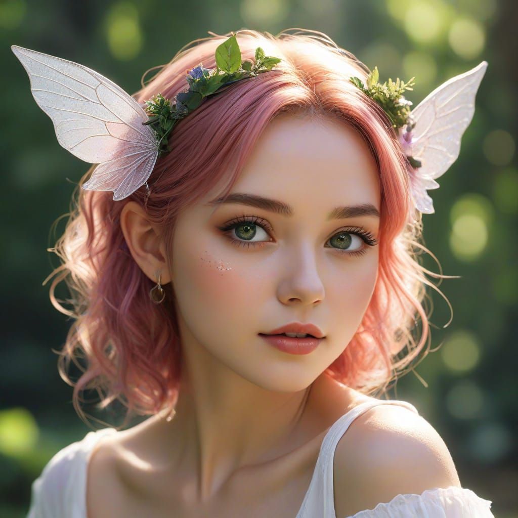 Enchanting Fae Generated by AI