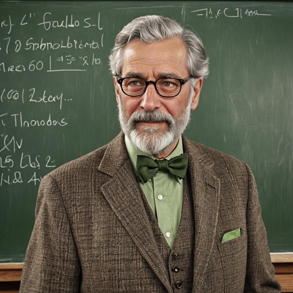 Photo-Realistic Image of a Man in a Houndstooth Suit