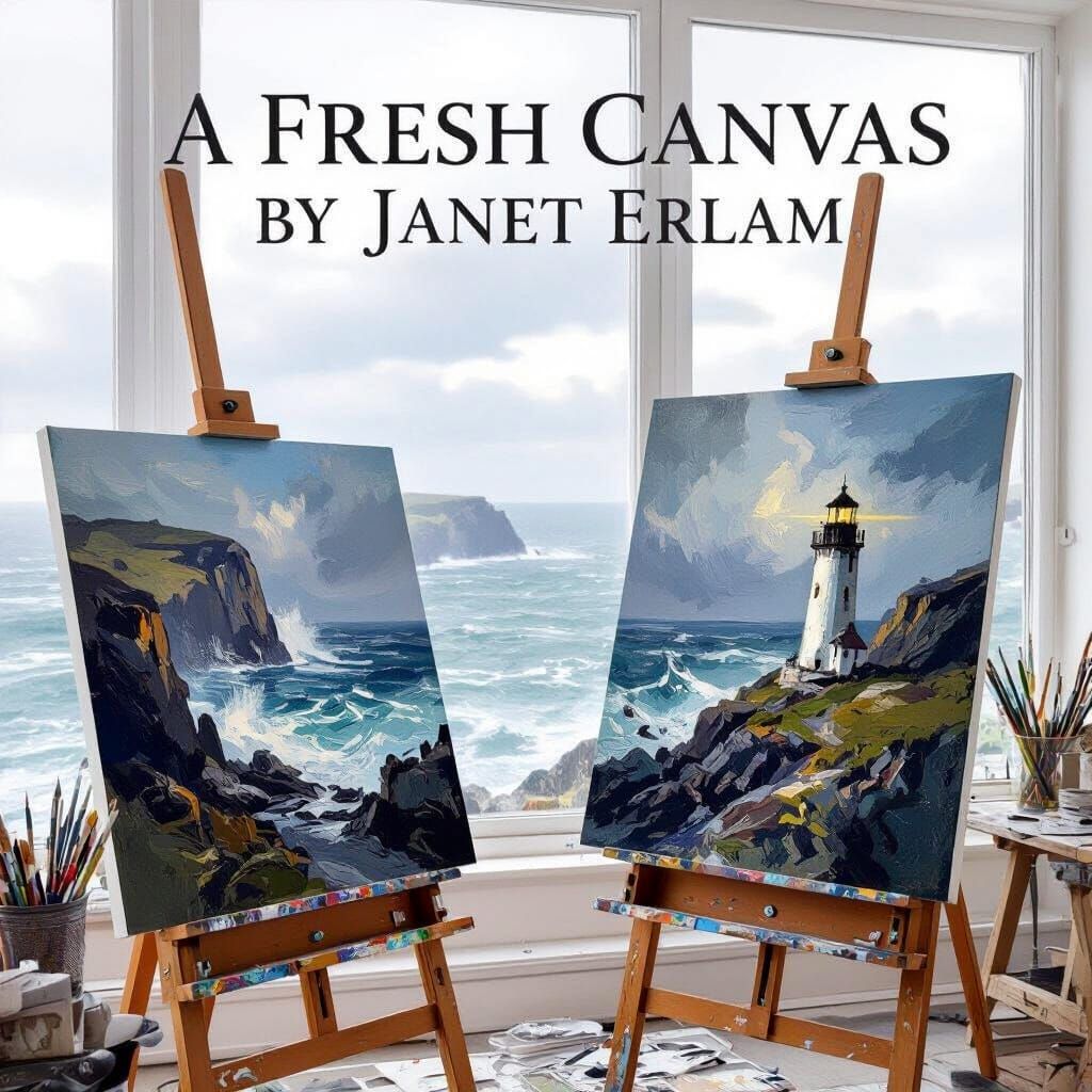 Art Studio Overlooking Dramatic Cliffs and Sea