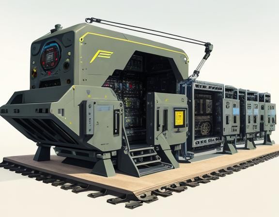 A new and mysterious machine ...
