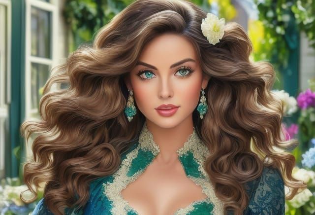 Sophisticated Businesswoman in Elegant Attire