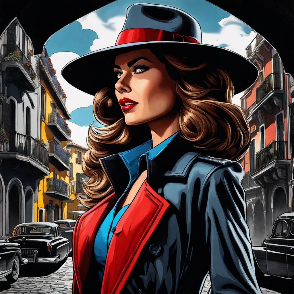 Carmen Sandiego in Spain: Hyperrealistic Film Noir
