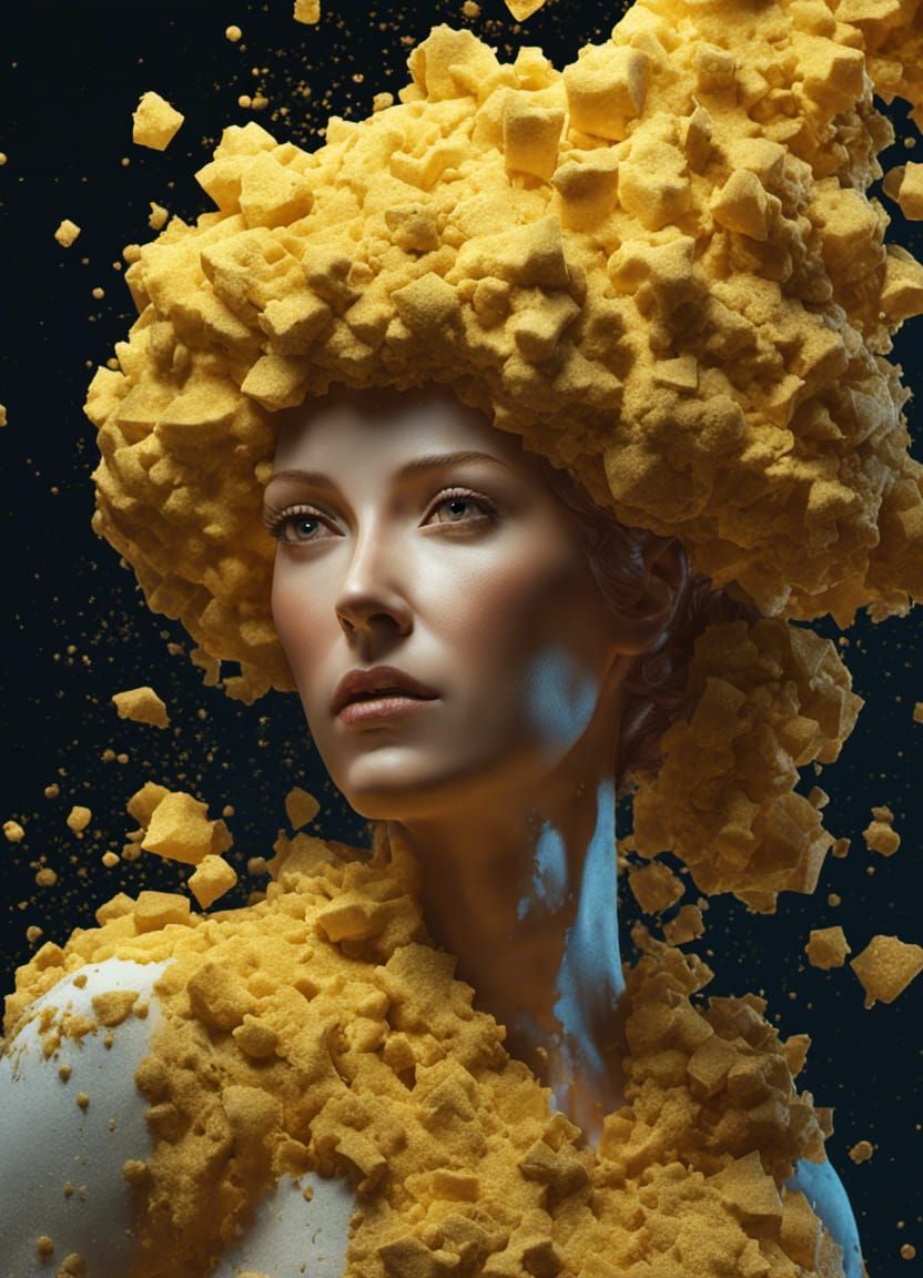 Sponge woman