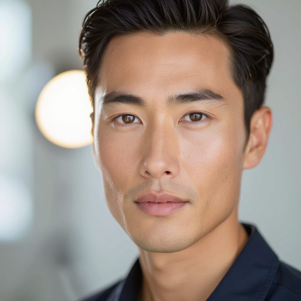 Professional Portrait with Studio Lighting