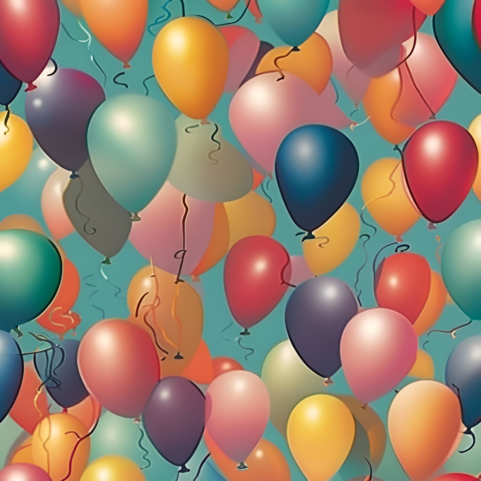 Festive Party Balloons for Celebration