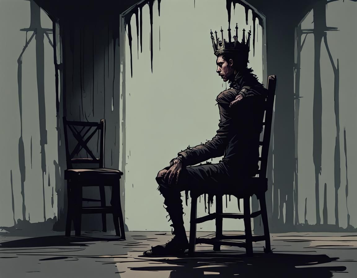 Scared Prince in Dark Tower: Horror Scene