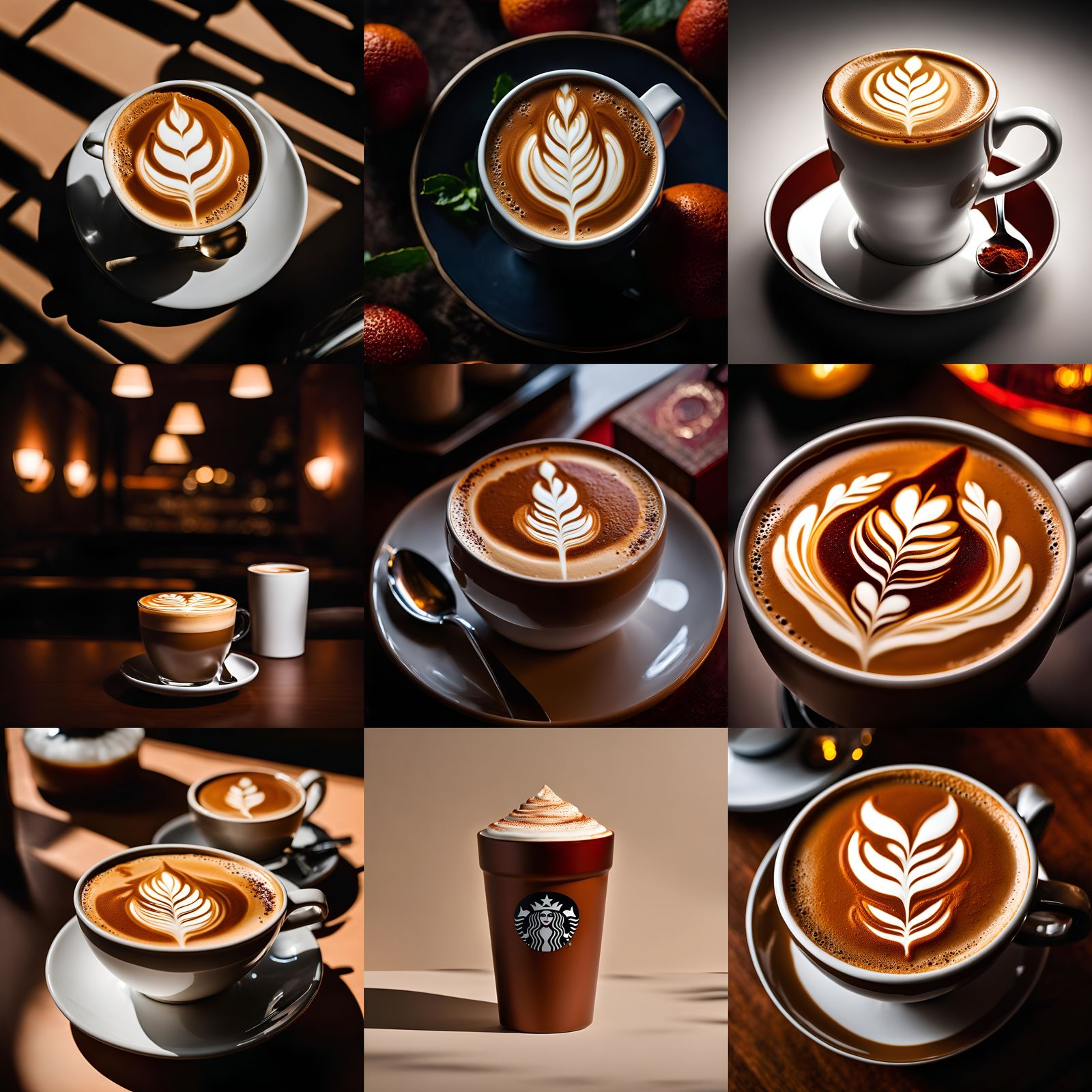 Blood Spice Latte in Low Key Portraiture