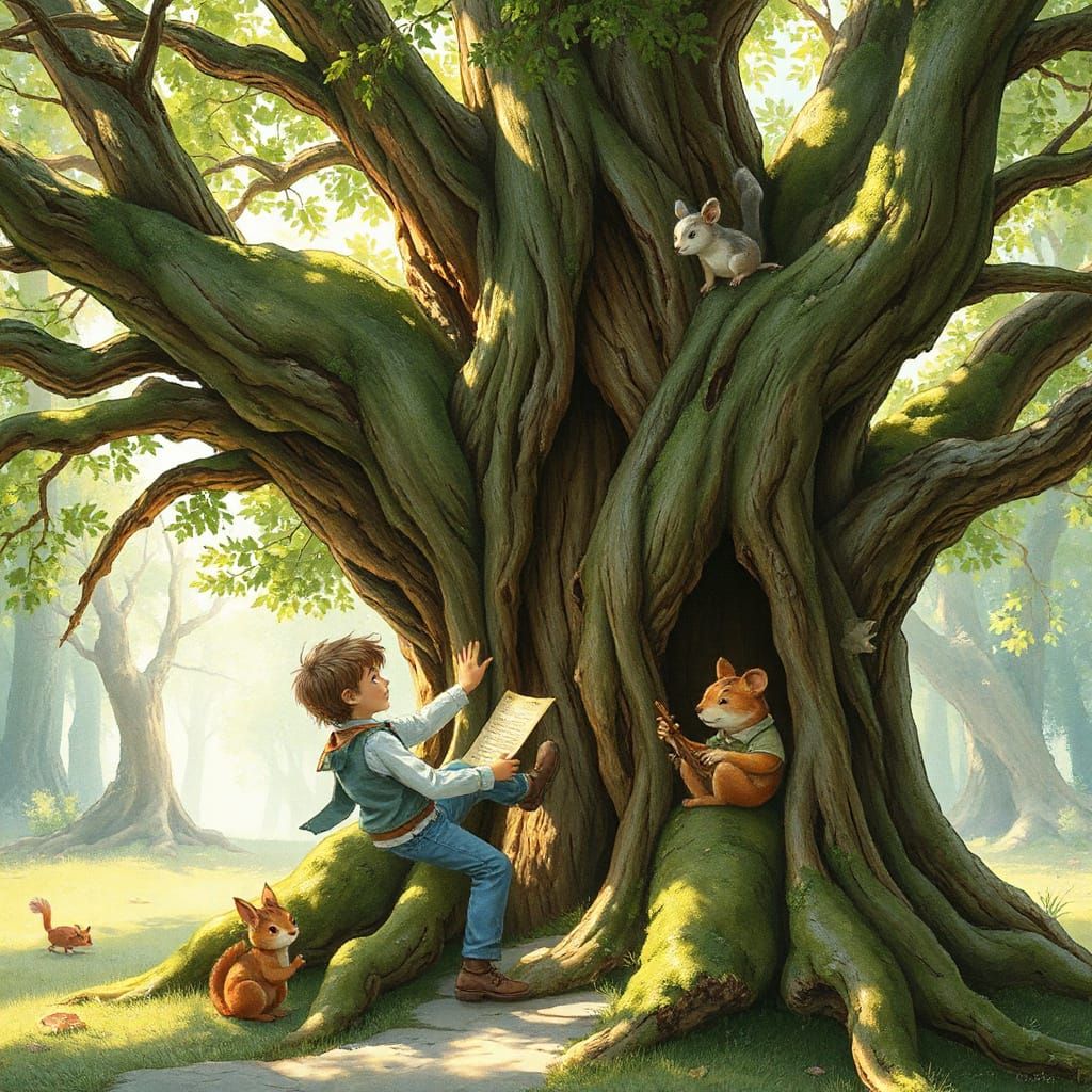 Trees favorite hobby, helping people grow