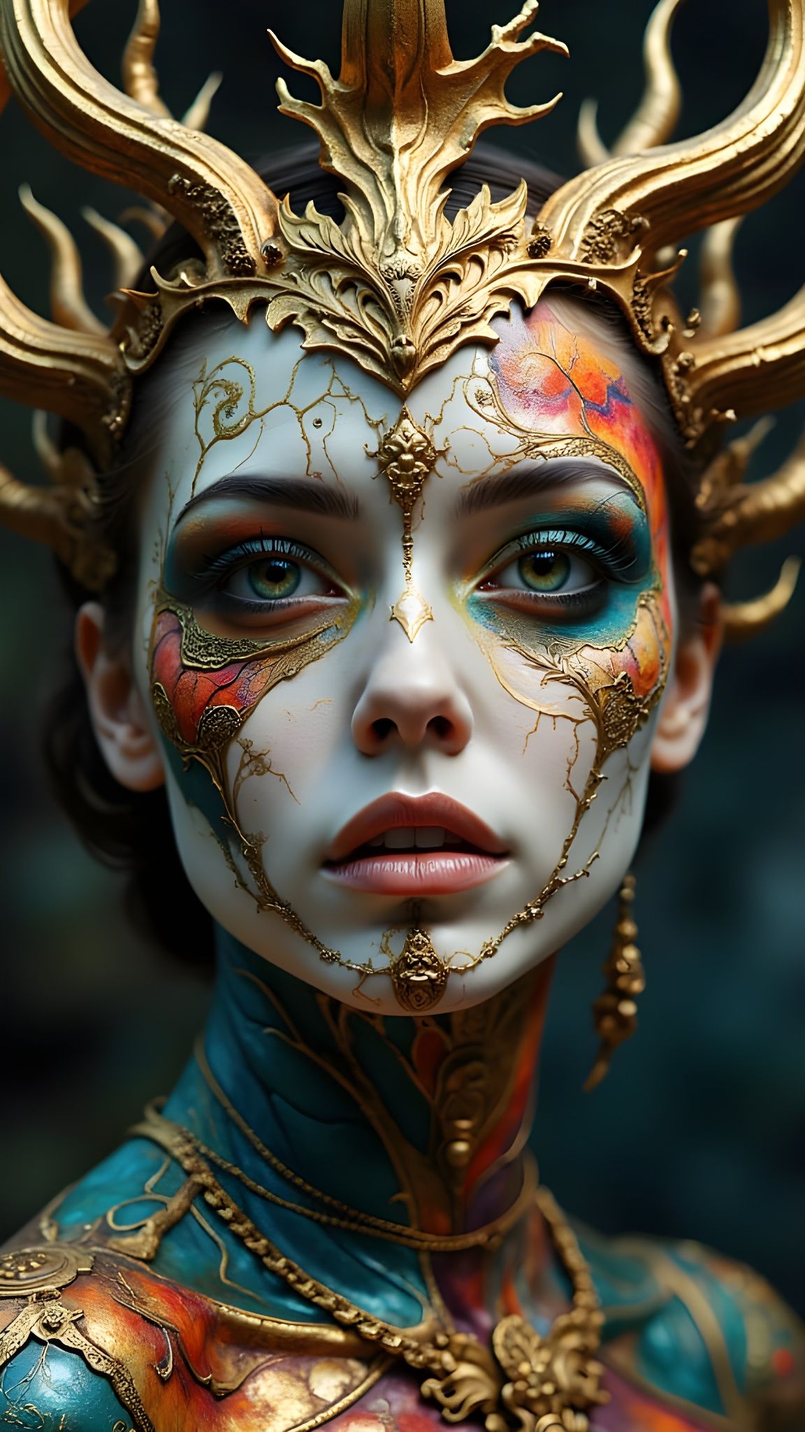 Hyperkraximalismus in Vibrant Digital Art