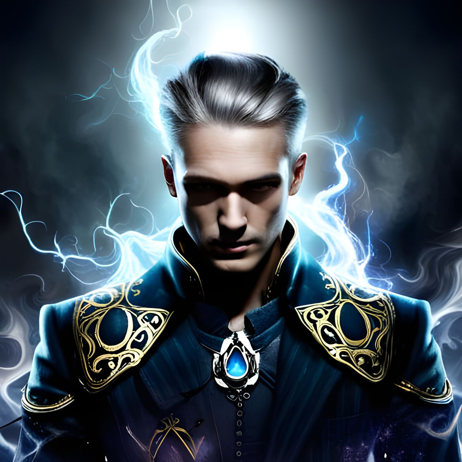 Cyanide he craves, Coursing through his veins, Providing him...