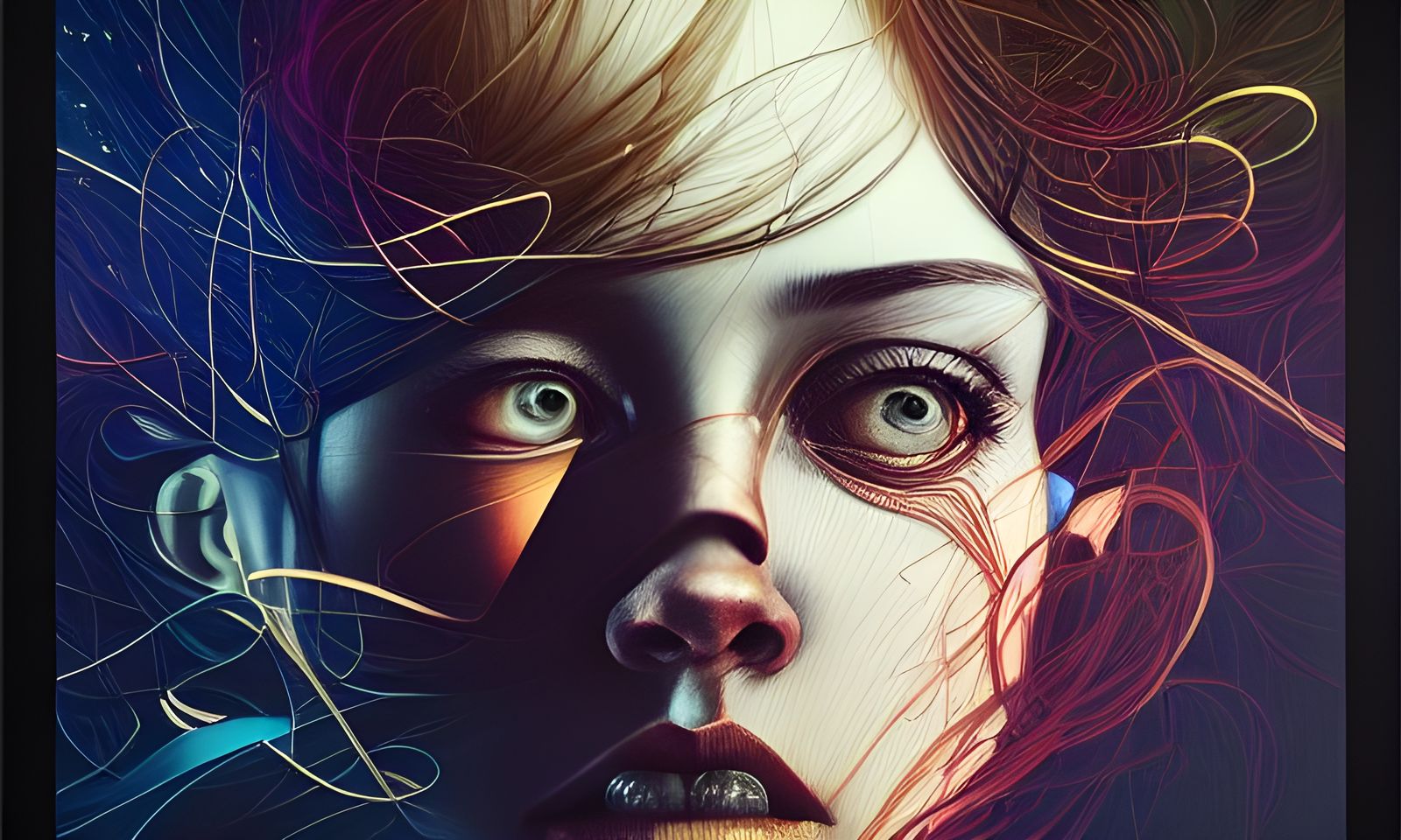 Choice in Hyperdetailed Digital Art Style