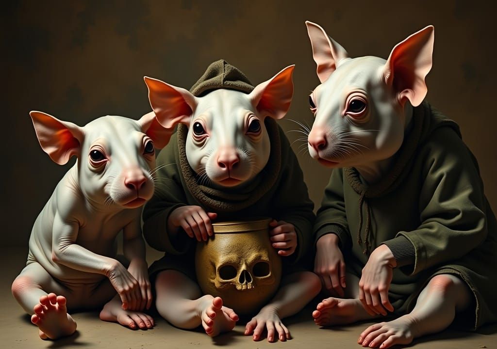 guinea pig mutants lunch break