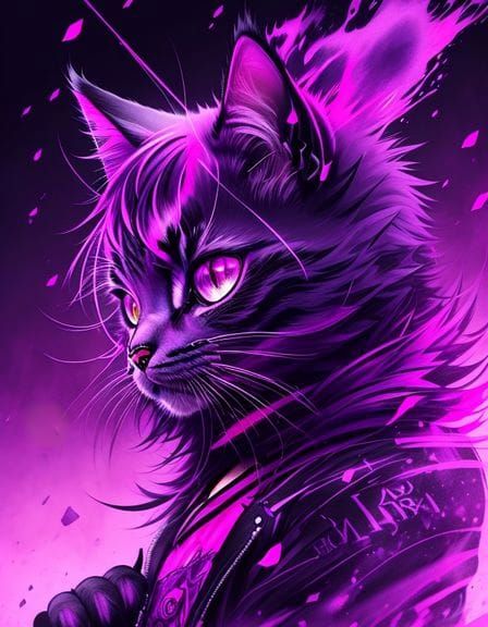 Kitten Assassin Generated by AI