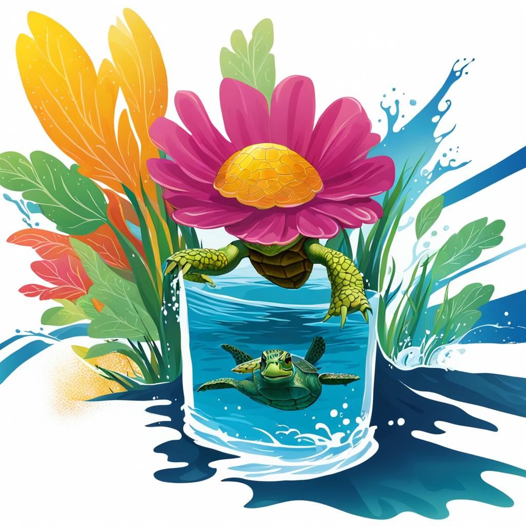 Turtle Waterskiing Adventure on Lake Tahoe