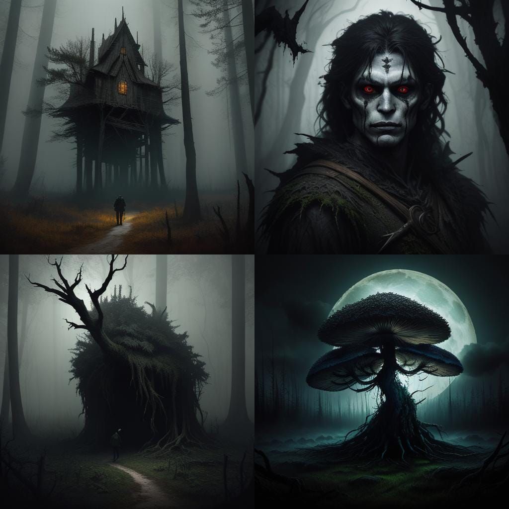 Sinister Hunting Scene with Donald Duck