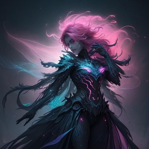 Celestial Bio-Luminescent Entity in Cosmic Dust