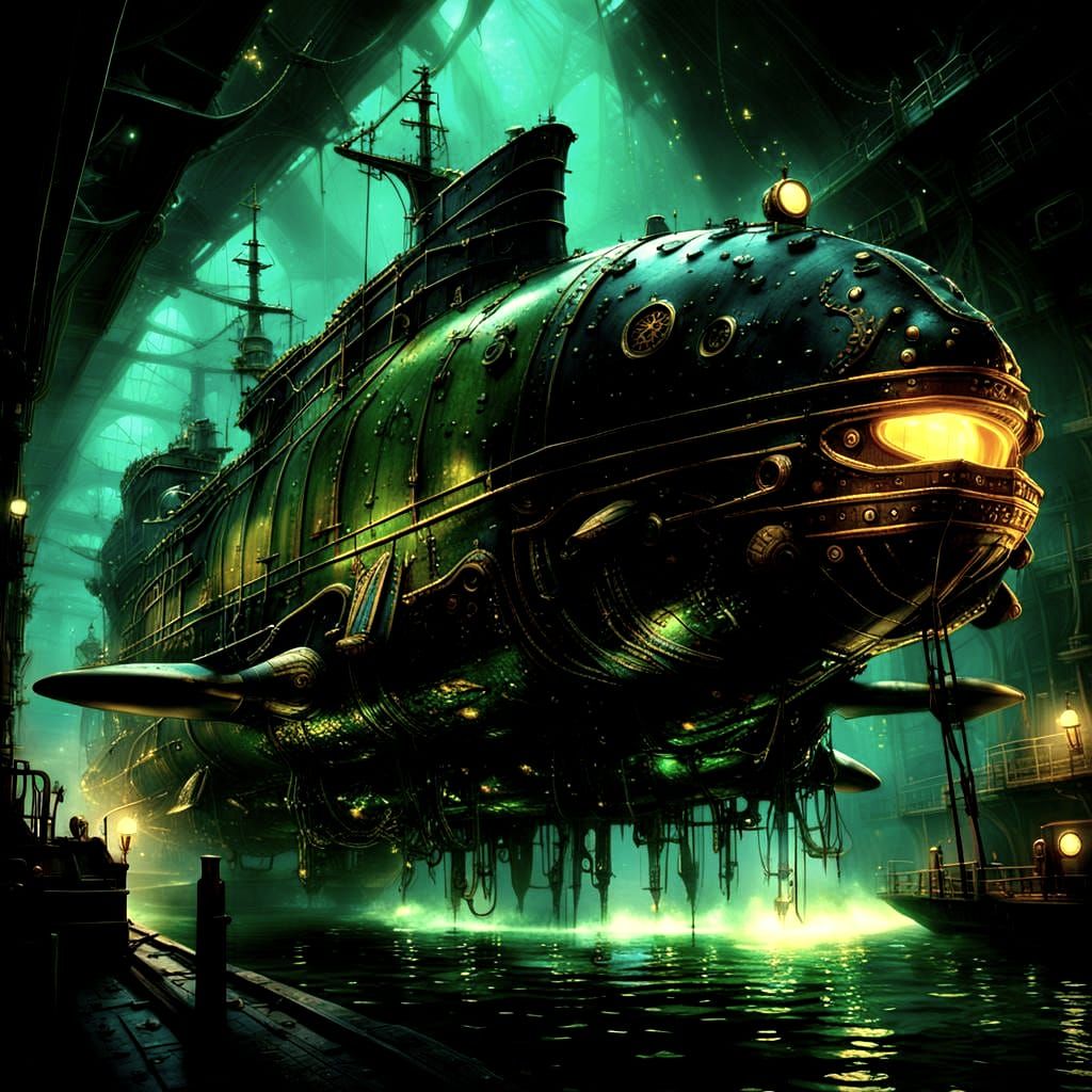 Green whale