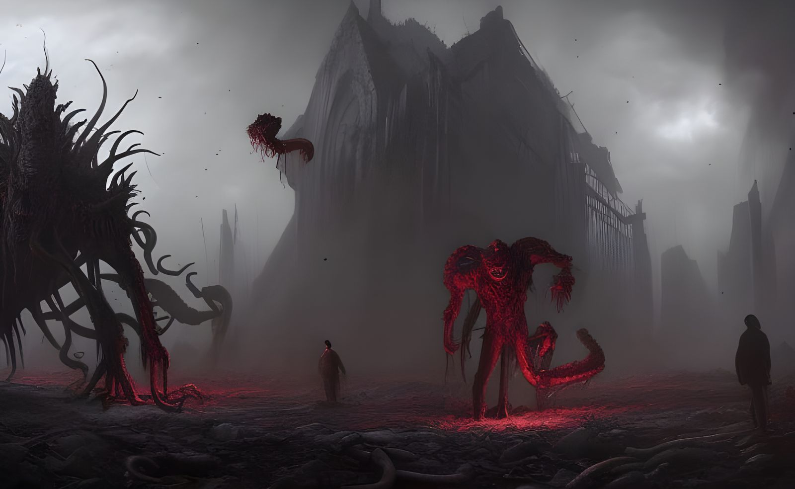 Cthulhu Destroys World: Demonic Post-Apocalyptic Horror
