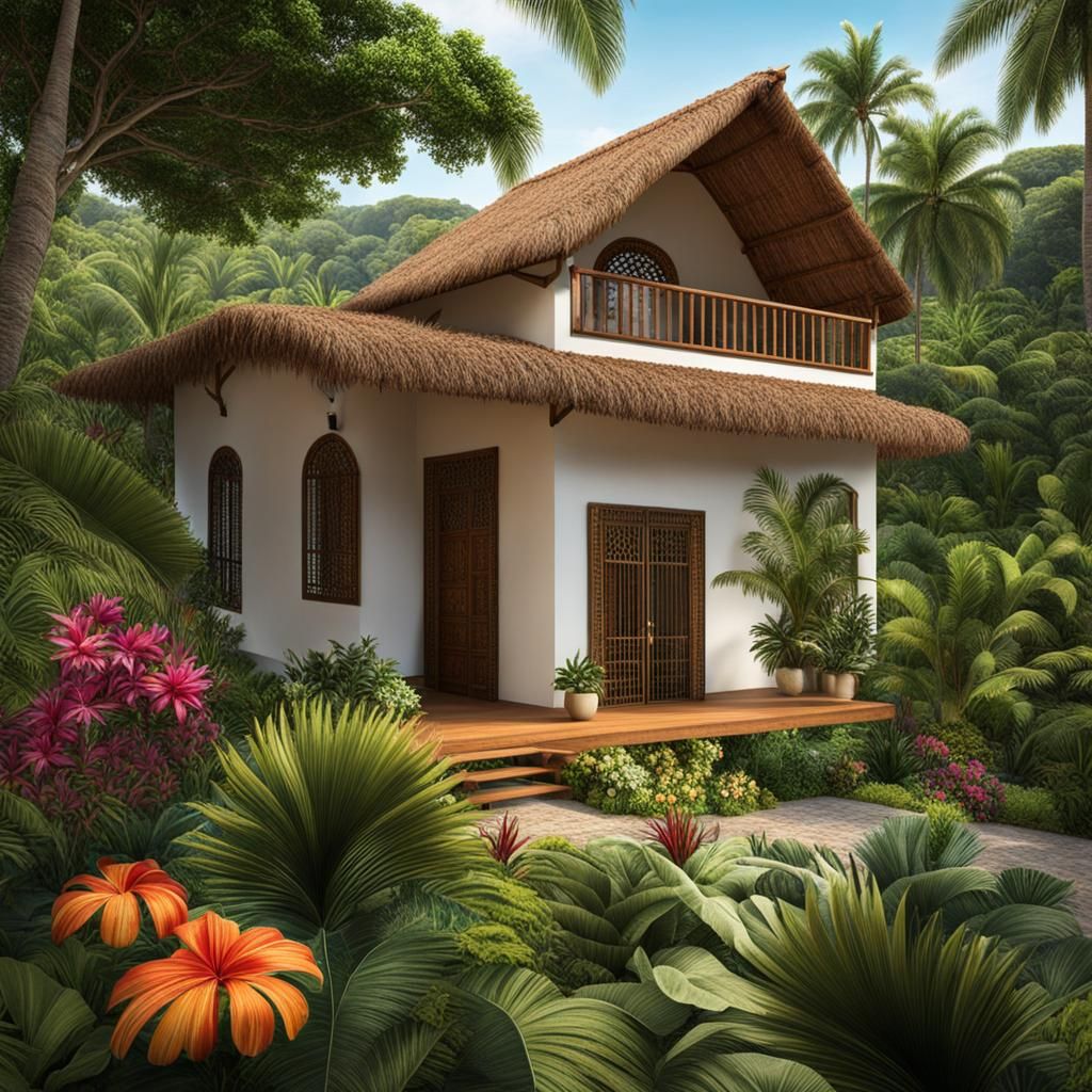 Joyful Mexican House by Tropical Ocean