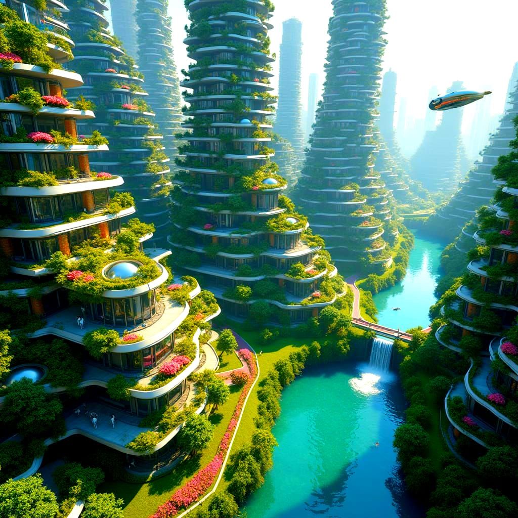 Futuristic city