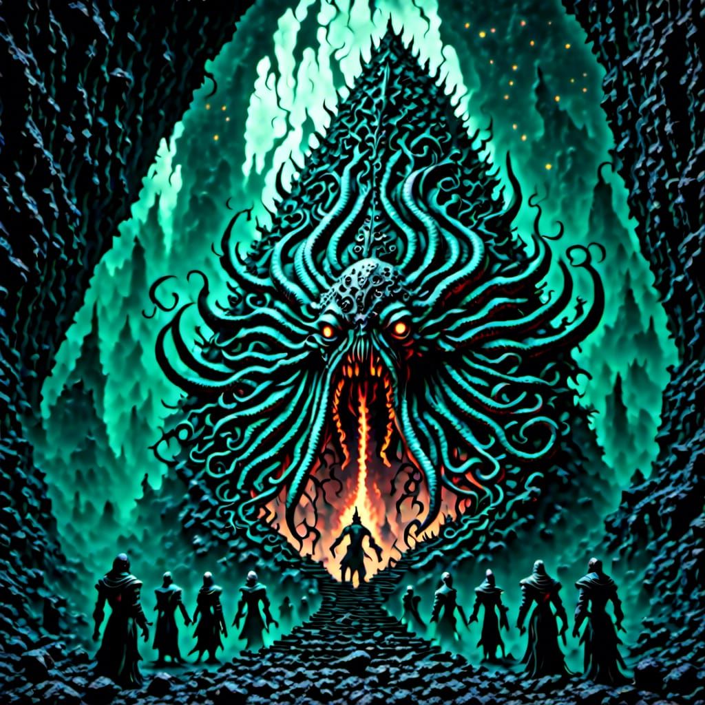 Antarctic Horror: Colossal Temple of the Nameless Thing