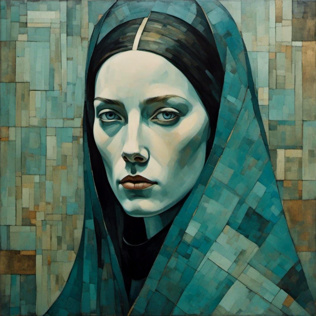 Deity Portrait in Classical Style