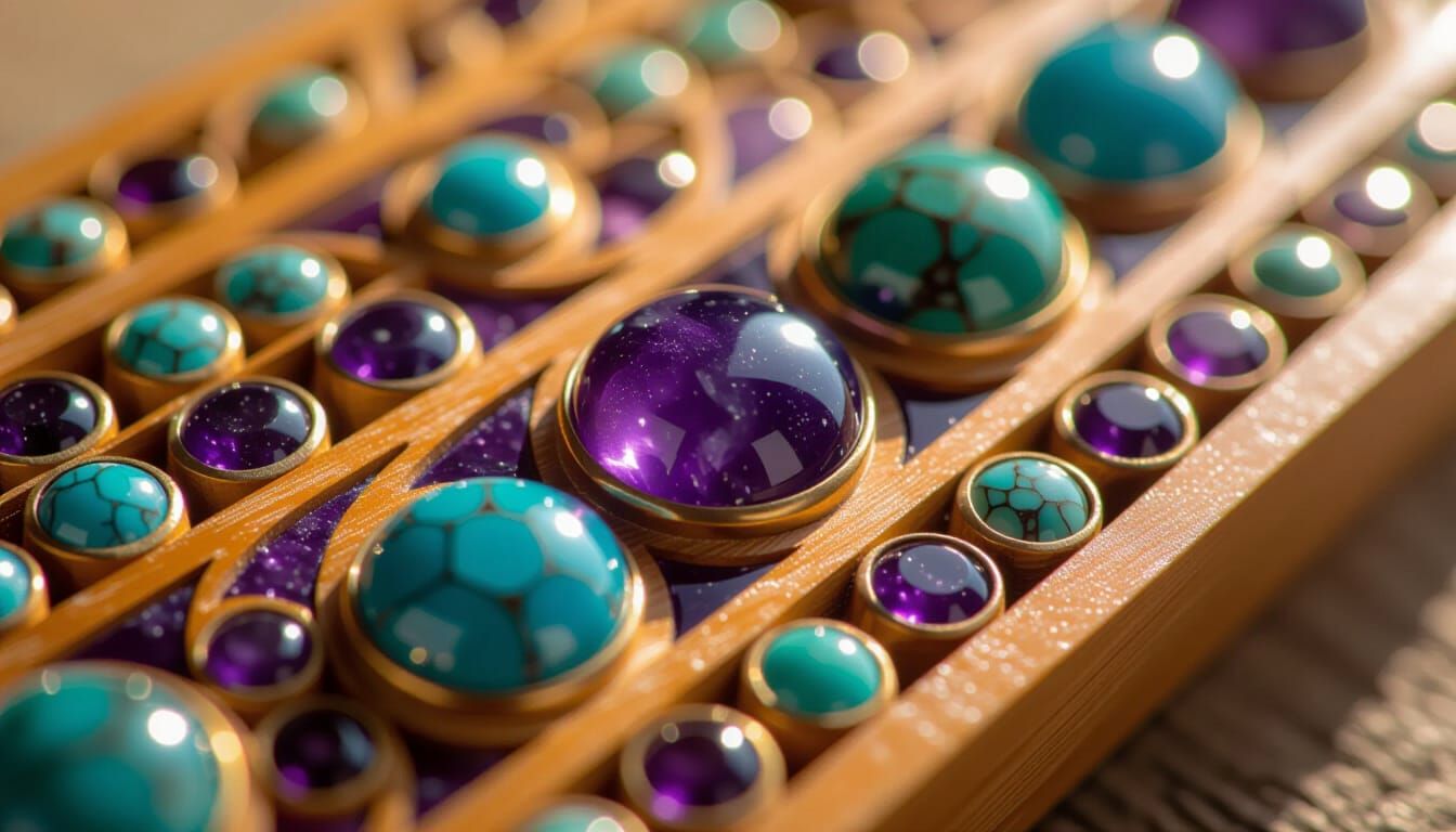 Gemstone Inlay Macro