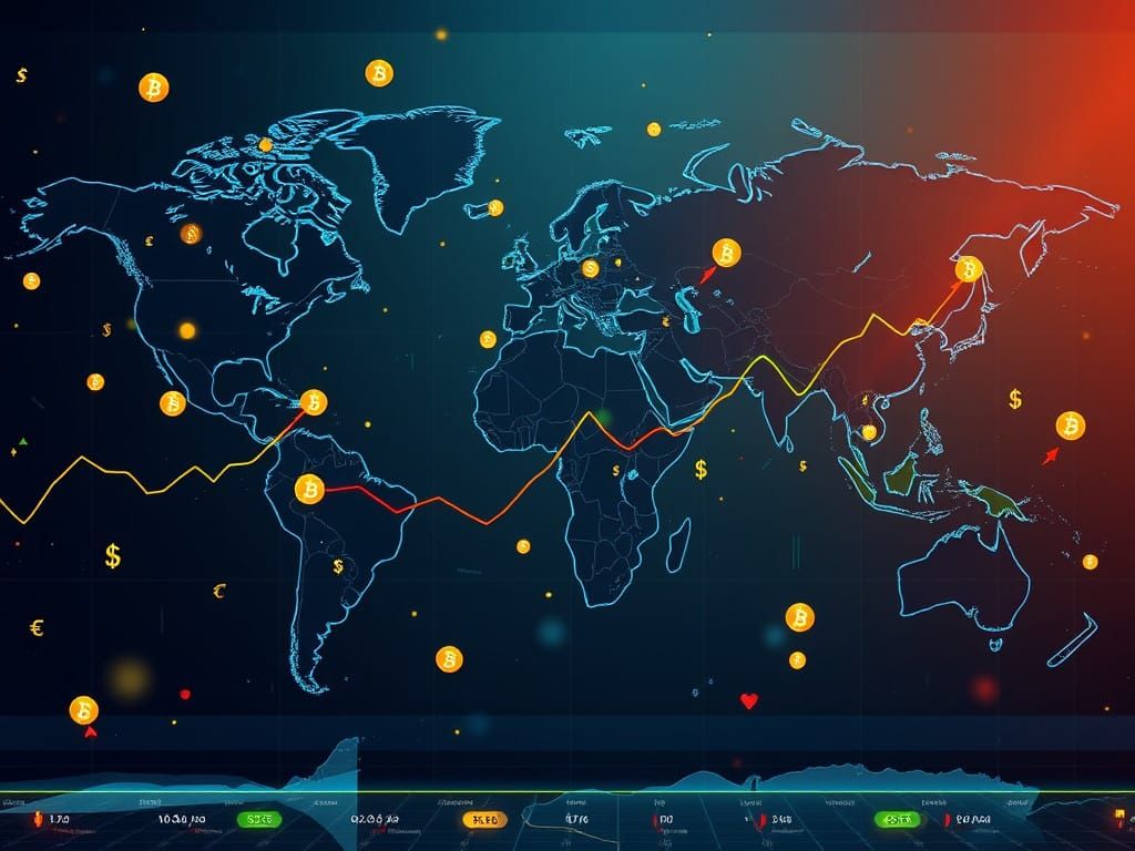 Stunning Global Financial Markets Visualization in 8K