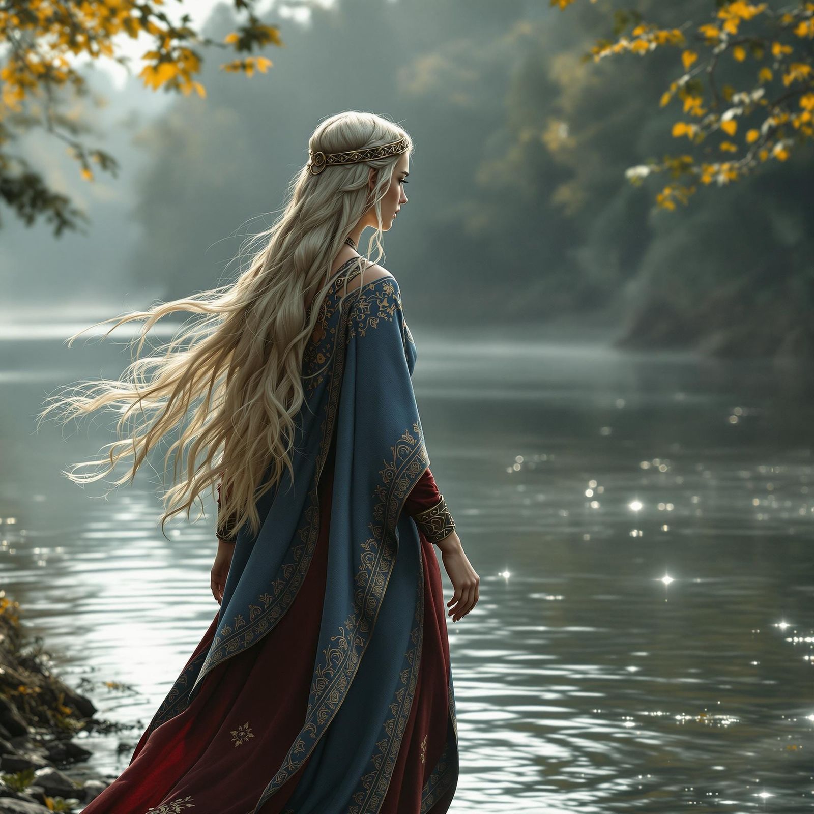 Gontia: Majestic Germano-Celtic Goddess by Gunz River